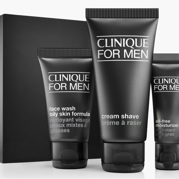 CLINIQUE for Men Oil Control Starter Set – 3-Piece Travel Kit - NEW IN BOX - Picture 1 of 4